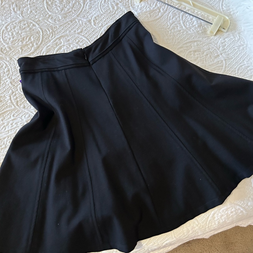White House Black Market Black A-Line Skirt
